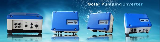 Ηλιακός αναστροφέας αντλιών υψηλής αποδοτικότητας με τη λειτουργία 3 φάση DC/AC 5.5kW MPPT